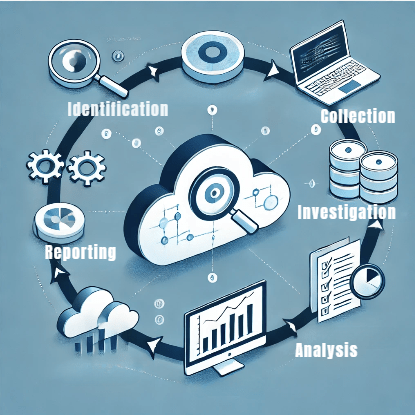 Cloud forensic stages
