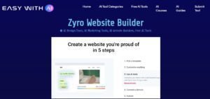 Zyro AI Website Builder