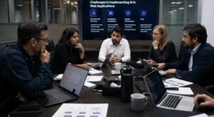 What Challenges Do Businesses Face While Implementing AI in Web Apps?
